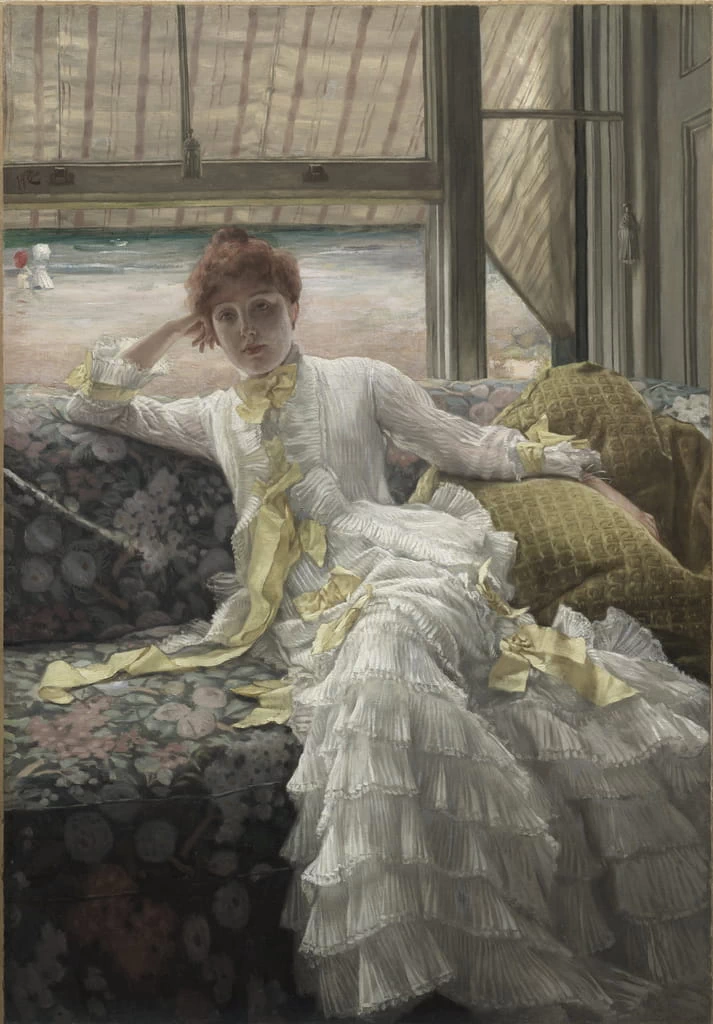 James Tissot - In riva al mare, Cleveland Museum of Art